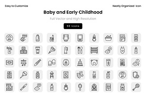 Baby and Early Childhood, an Icon by Wencory
