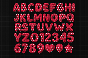 American USA Flag Balloon Font PNG, a Symbol Font by Jozoor (Thumbnail 6 of 9)