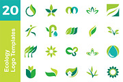20 Logo Ecology Template Bundle, a Branding & Logo Template by Acongraphic (Thumbnail 1 of 21)