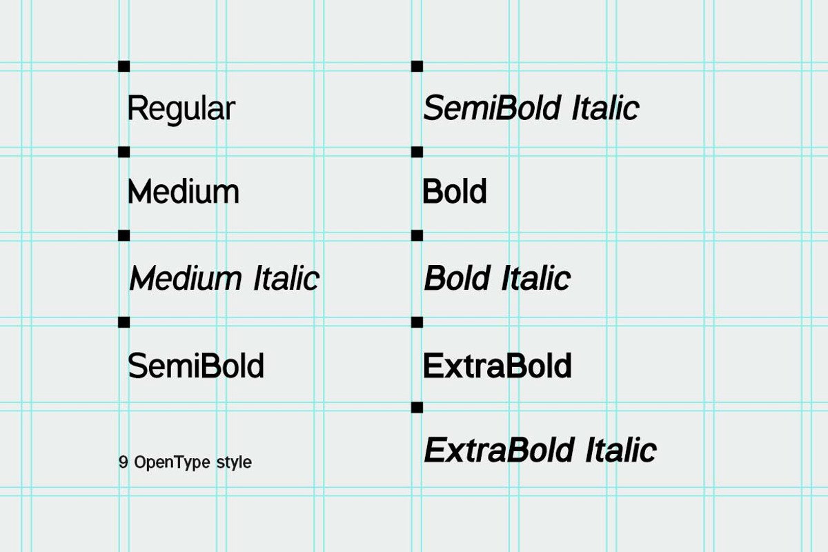 Workmates Modern Grotesk Family Font, a Sans Serif Font by UICreative (Photo 3 of 13)