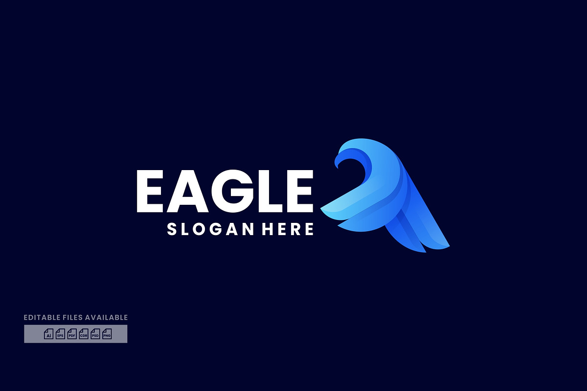 Eagle Gradient Colorful Logo, a Branding & Logo Template by ivan_artnivora