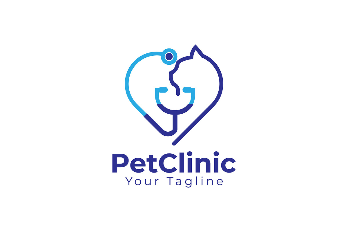 pet clinic and veterinary logo, a Branding & Logo Template by bilalanwal