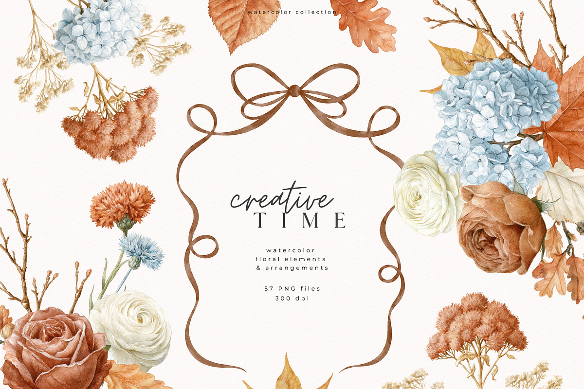 Creative Time Collection, a Seasonal Illustration by PeDe Designs (Photo 9 of 17)