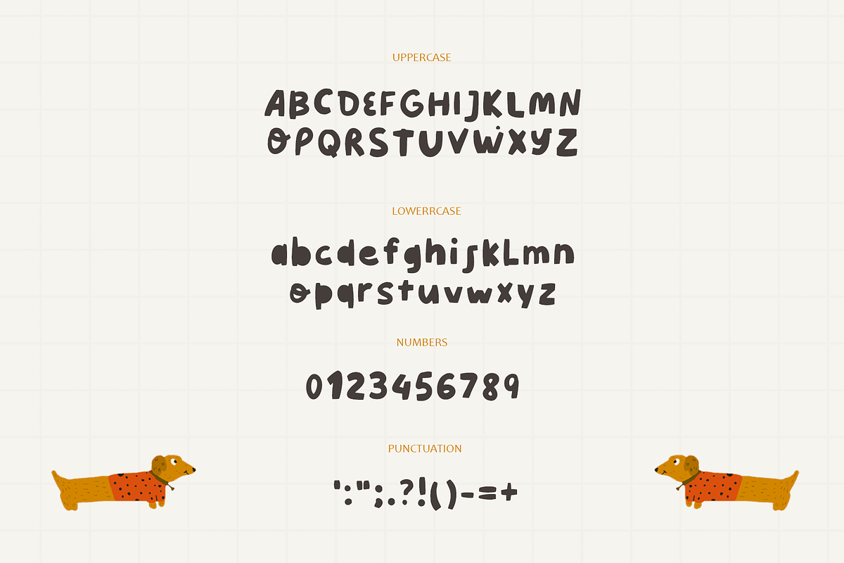 DoodleDash - handwritten cutout font, a Handwritten Font by Ashiya Pixel (Photo 2 of 9)