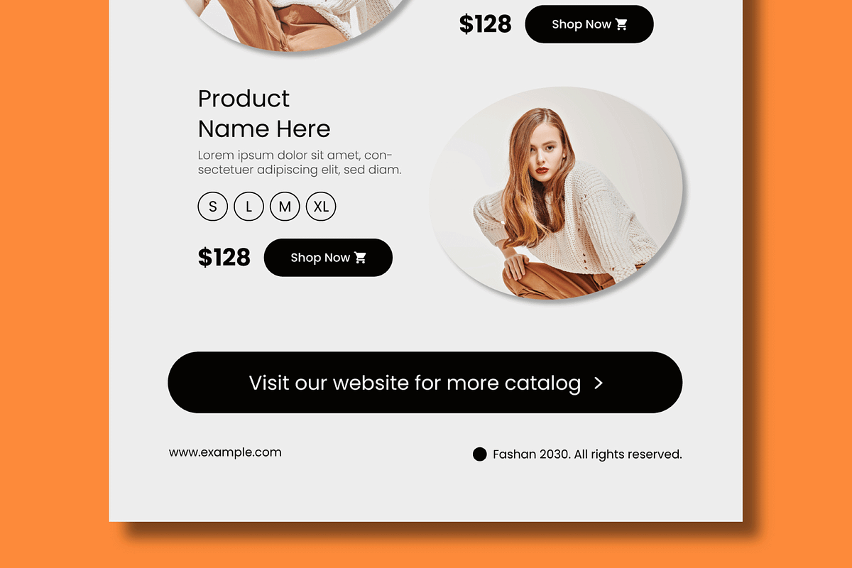 Modern Email Newsletter Template, an UI Kit Template by MightyDesign (Photo 6 of 9)
