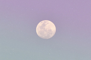 Full Moon Stock Photo