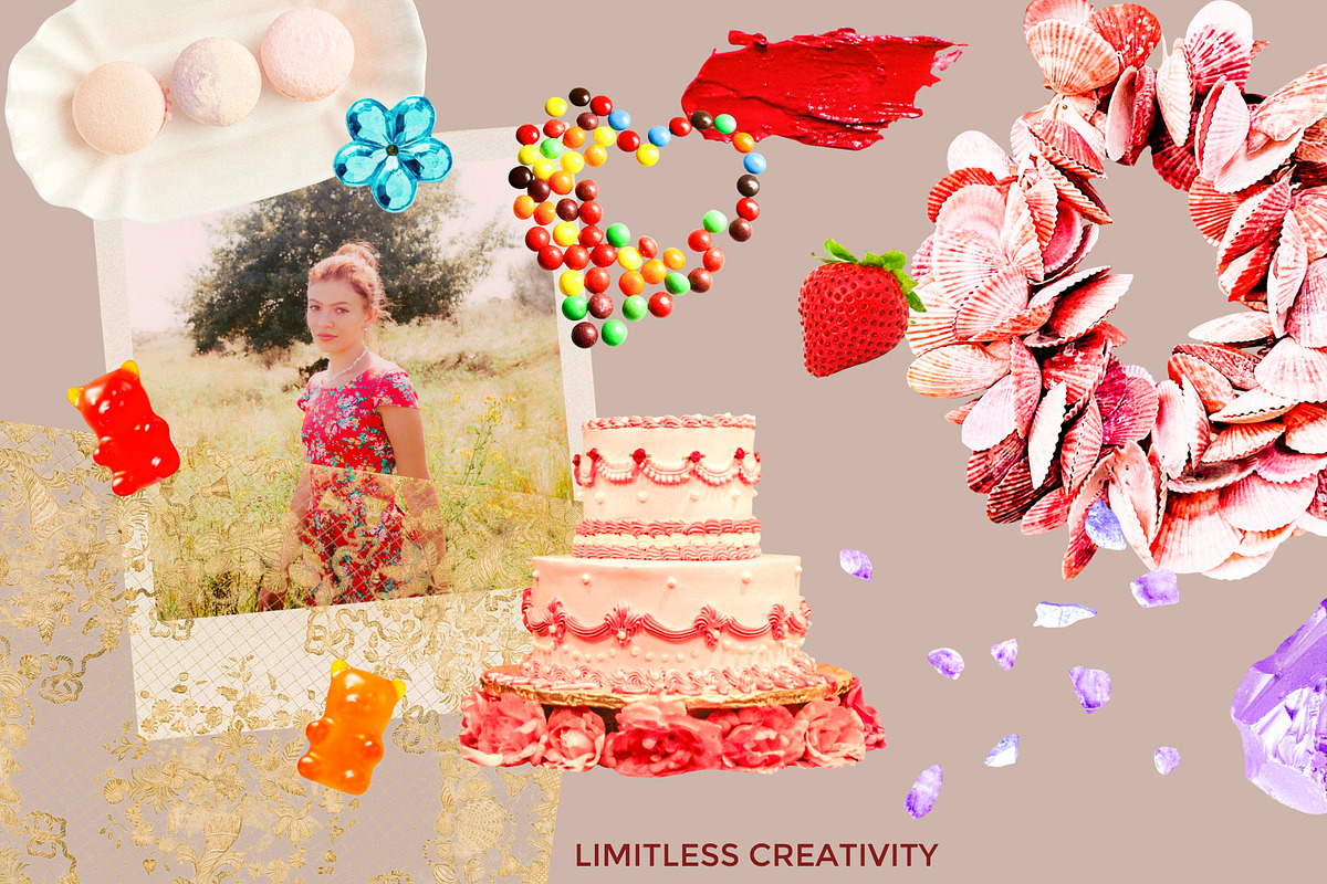 Romantic Whimsy Elements Collection, an Object Graphic by Anzhelika (Photo 3 of 13)