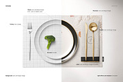Placemat Napkin Plate Mockup, a Product Mockup by Creatsy (Thumbnail 3 of 9)