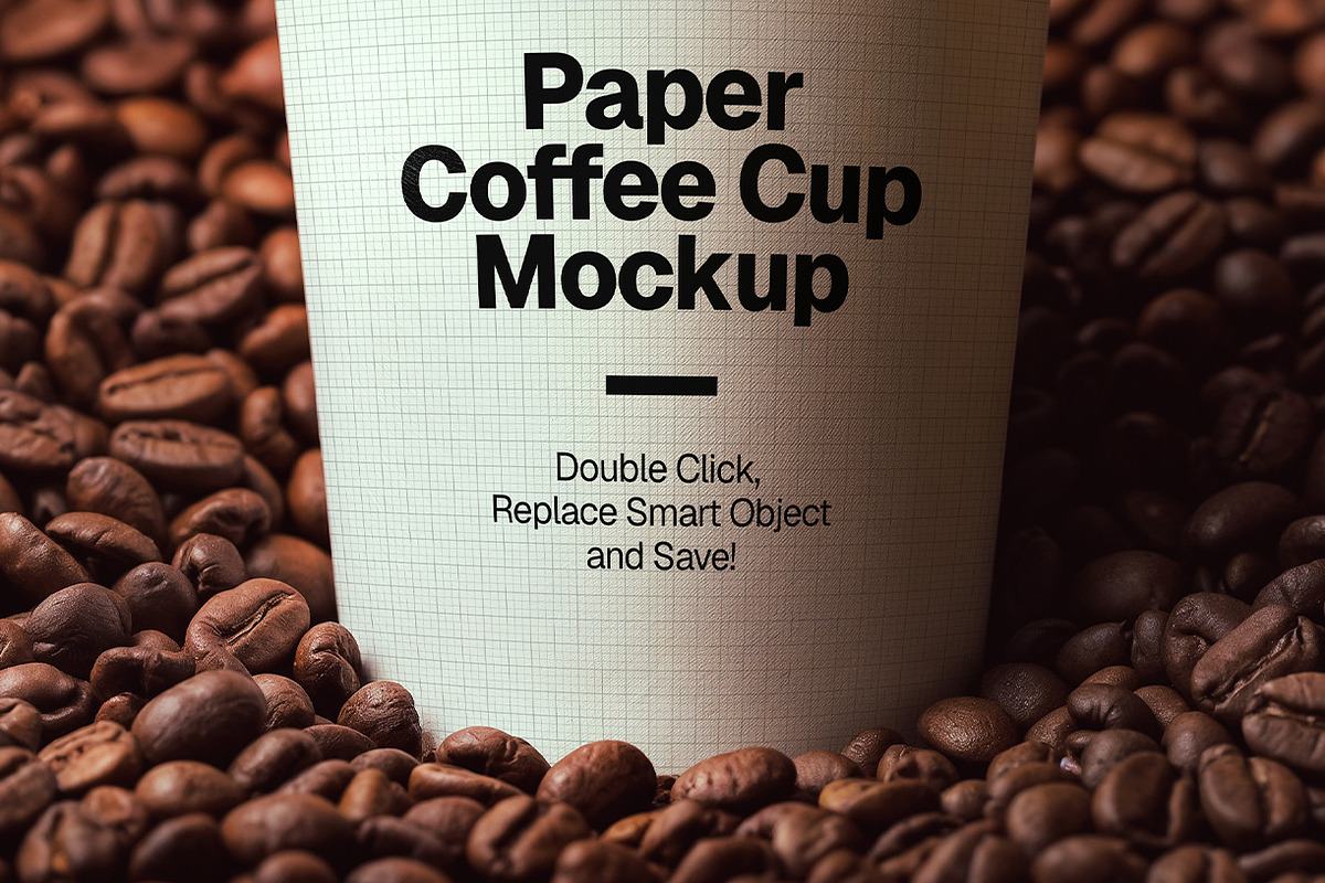 Paper Coffee Cup Mockup, a Cups & Container Mockup by Elite Mockups (Photo 2 of 2)