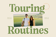 Angel & Bunda Groovy Serif Font, a Serif Font by timelesstype.co (Thumbnail 7 of 20)