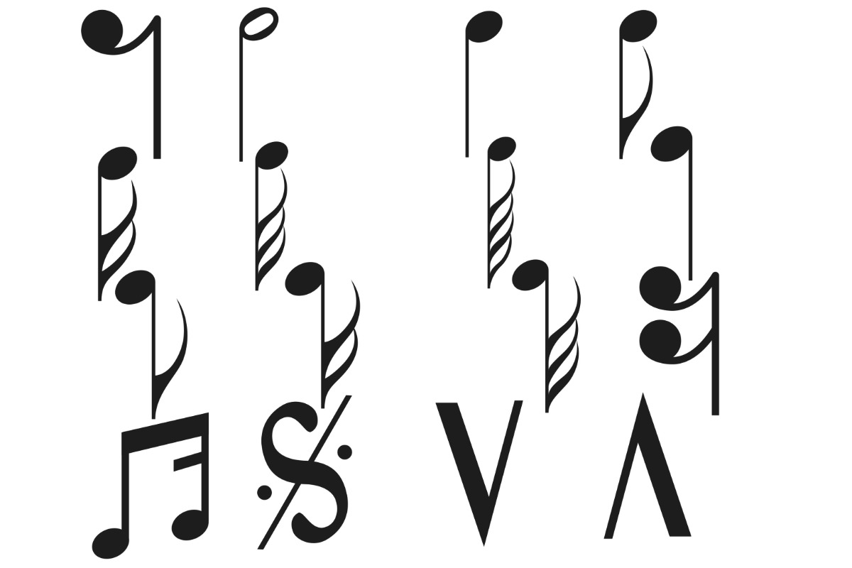 Music Clef Notes Set 1 Procreate, a Brush Add-On by Disasterology Ink (Photo 8 of 10)