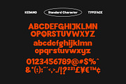 Kedano - Bold Display Font, a Sans Serif Font by Siwox Studios (Thumbnail 6 of 8)
