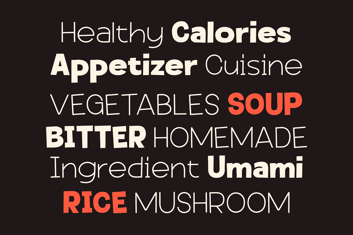 Souprice - Retro Playful Typeface, a Handwritten Font by Graptail (Photo 6 of 18)