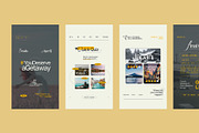 Travel and Tour Instagram Pack, a Social Media Template by fakhroo (Thumbnail 2 of 4)