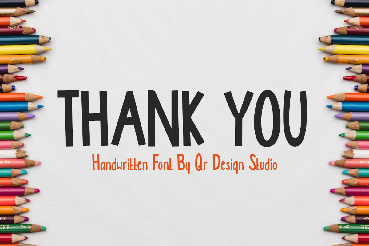 CHILDREN SRONDENG, a Handwritten Font by QR Design Studio (Photo 7 of 7)