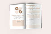 Home Renovation Project Planner, a Templates & Theme by KDPISH (Thumbnail 2 of 4)
