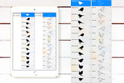 Birds Stamp brushes for Procreate, a Brush Add-On by ViktoriArt (Thumbnail 4 of 7)