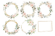 Geometric Floral Frames Set, an Illustration by jahid234 (Thumbnail 2 of 20)