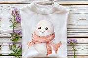 Funny Retro Halloween Ghost Clipart, an Illustration by Rose Art (Thumbnail 6 of 7)