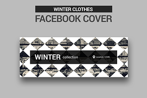 6 Winter Clothes Facebook Covers