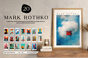 Art Poster Inspired by Mark Rothko, a Decorative Illustration by Vibrand Studio (Thumbnail 12 of 12)