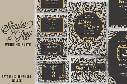Shades of Grey Wedding Suite
