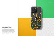 Phone 16 Pro Max Clear Case Mockup, an iPhone Mockup by creatsy5 (Thumbnail 16 of 18)