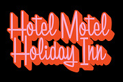 Hotel Motel Script Font, a Script Font by Price Foundry (Thumbnail 17 of 17)