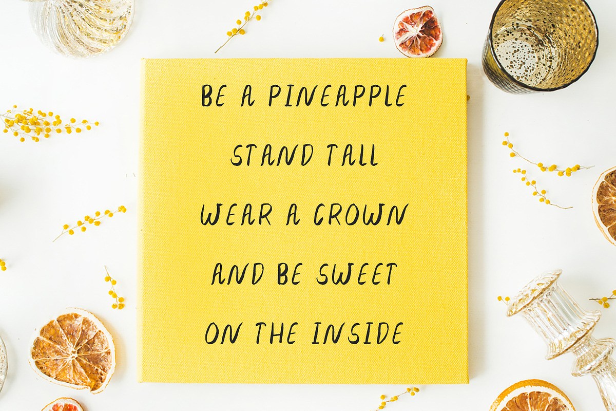 Jennet Brush 3 Font Family preview 5