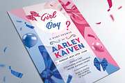 Gender Reveal Party Invitation, an Invitation Template by Aarley Kaiven (Thumbnail 2 of 3)
