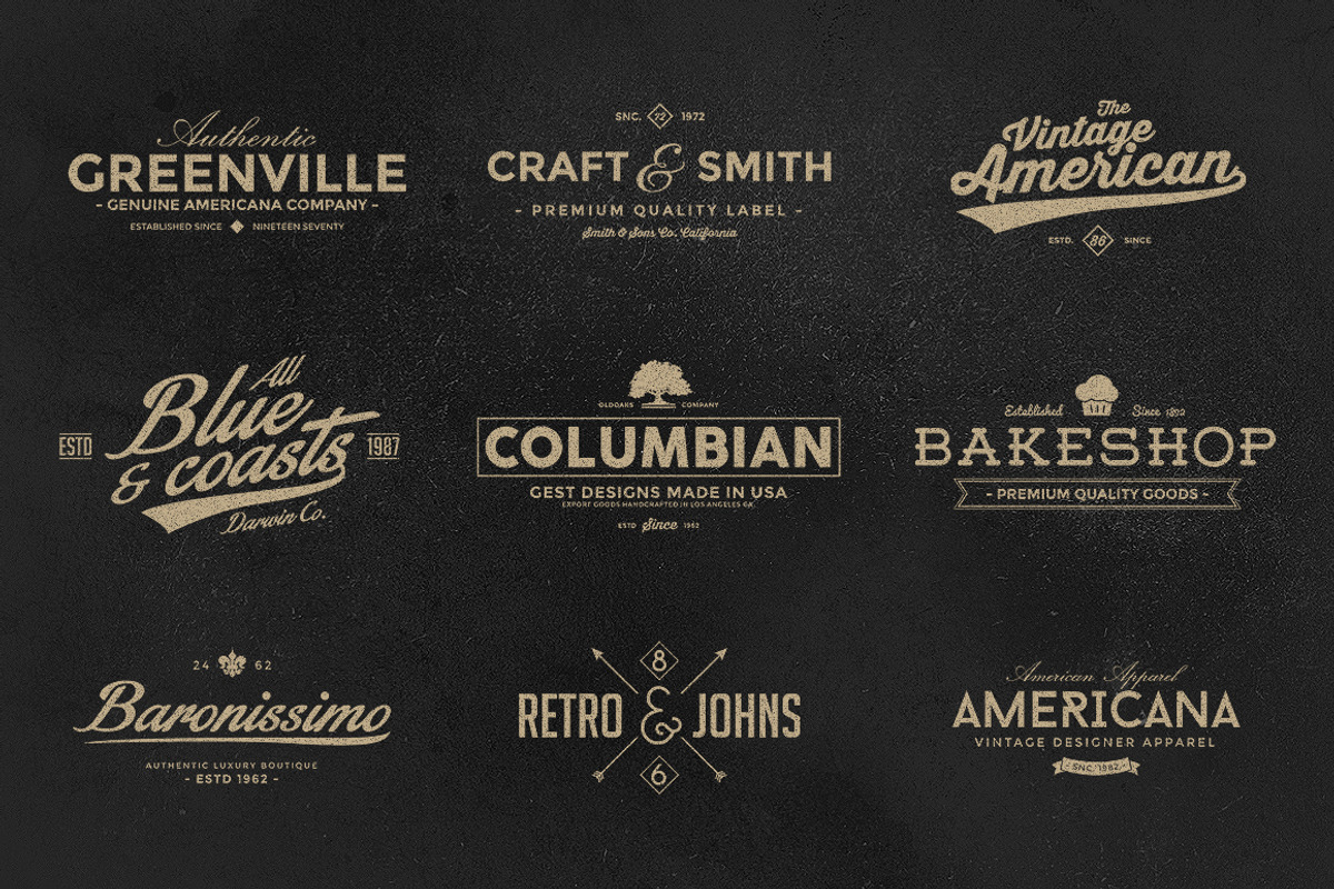 1500 Logos Bundle Collection, a Branding & Logo Template by Graphicdome (Photo 47 of 185)