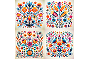 Prompt Mexican Folk Clipart, a Decorative Illustration by Creative design (Thumbnail 6 of 7)