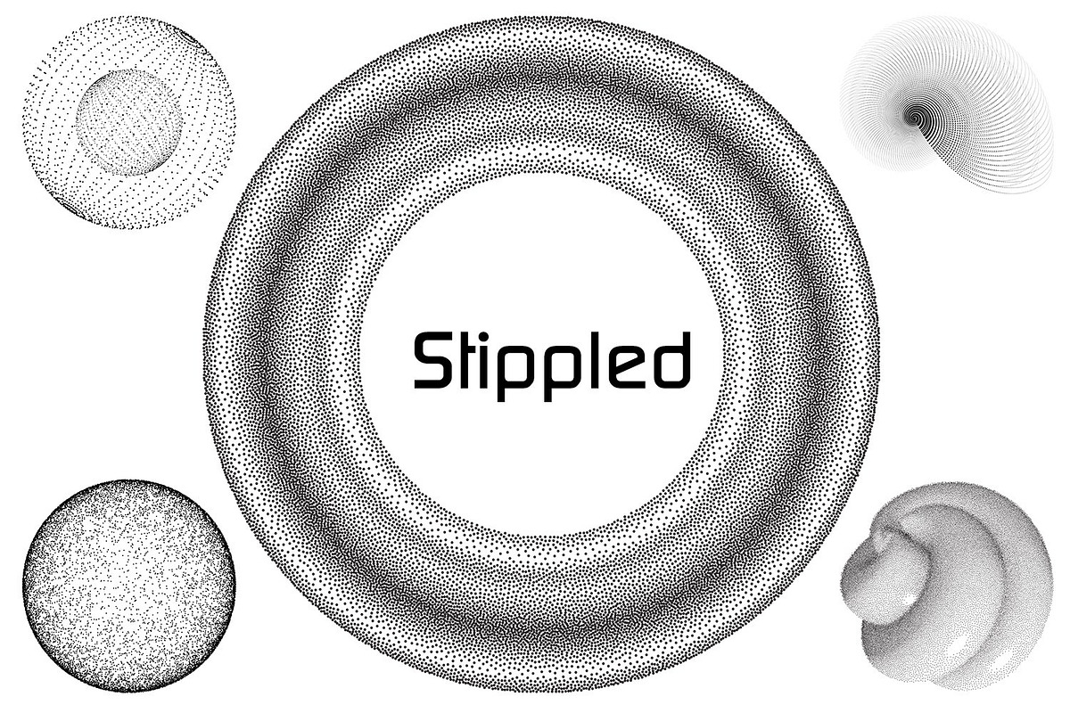 600 Round Design Elements Bundle, an Object Illustration by Kseniya-Omega (Photo 10 of 21)