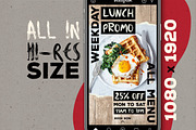 Fun Casual Food Menu Instastories, a Social Media Template by BlueRobinStudio (Thumbnail 4 of 6)