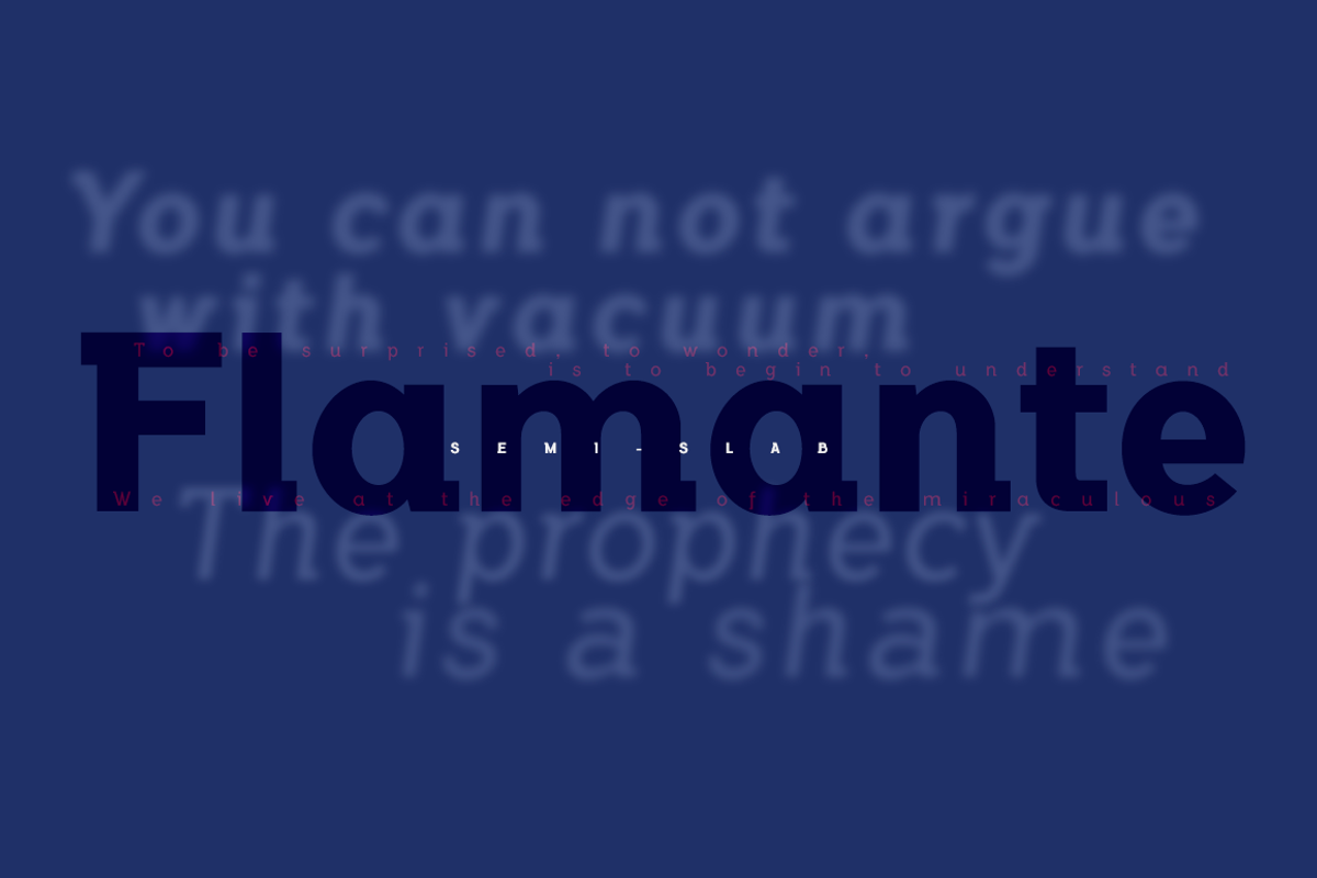 Flamante SemiSlab Light & Bold preview 6