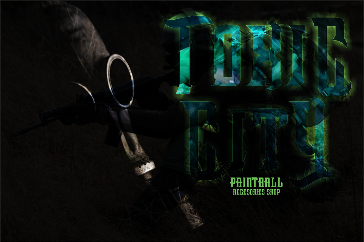 BaltsaroS -Heavy Metal black Font preview 4