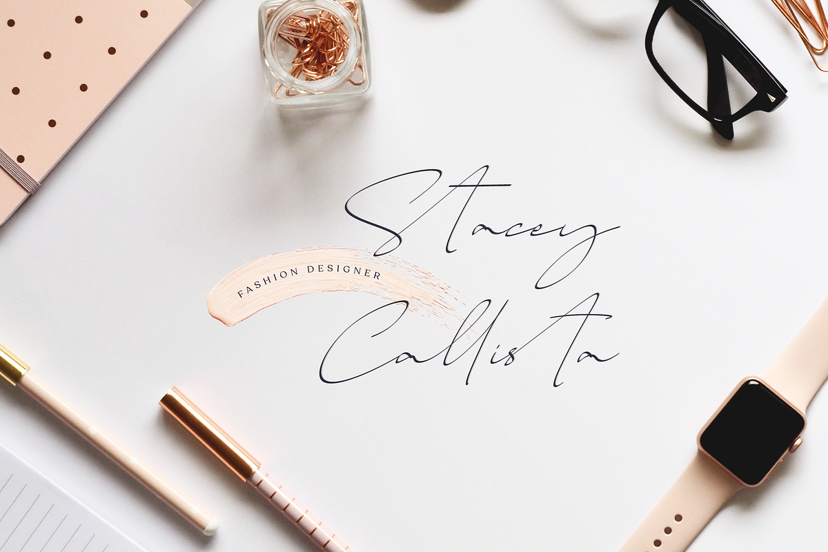 Callihgra, a Script Font by Namara Creative Studio (Photo 3 of 7)