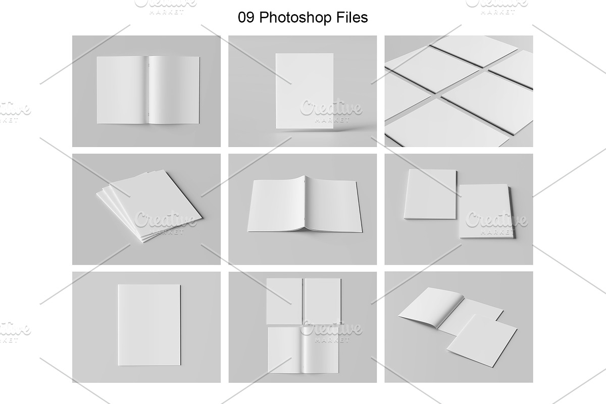 Us Letter Brochure Mockup, a Books & Magazine Mockup by Tokobeta (Photo 12 of 12)