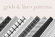 Grids & Lines Seamless Patterns, a Pattern Graphic by Youandigraphics (Thumbnail 5 of 12)