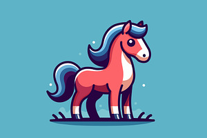 Horse vector illustration
