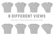 Los Angeles Apparel 43035 Crop Top, a Shirt Mockup by Pixel Sauce™ (Thumbnail 6 of 7)