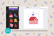 Cheerful Christmas Kit, a Seasonal Illustration by miumiu (Thumbnail 7 of 15)