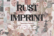 RUST IMPRINT, a Pattern Graphic by rumacorakstudio (Thumbnail 1 of 6)