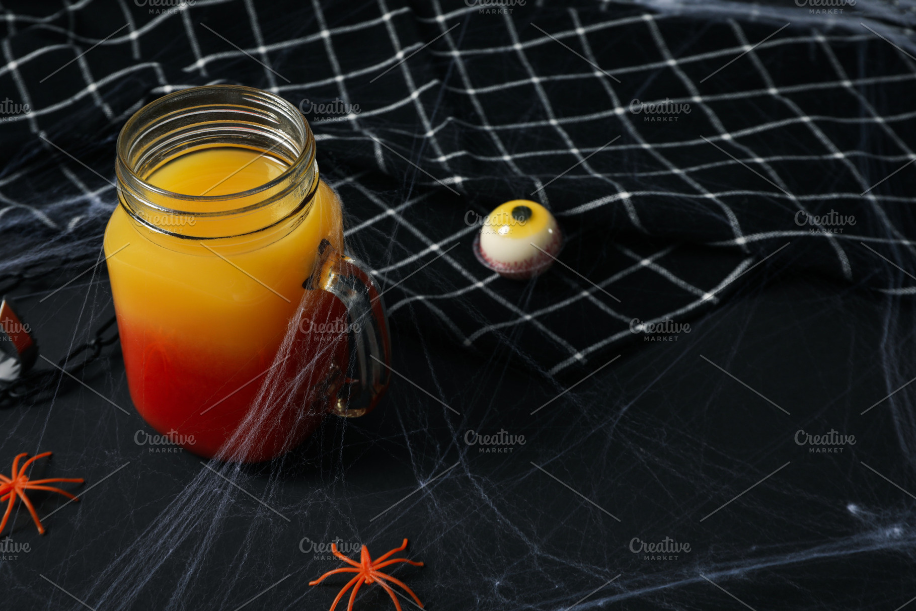 Concept of Halloween or funny Halloween party, a Beauty & Fashion Photo by AtlasStudio PRO