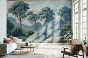 Mural Series Forest Views, a Wallpaper Graphic by Muzi pear studio (Thumbnail 8 of 12)