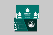 Green and White Business Card, a Templates & Theme by studiogstock (Thumbnail 1 of 2)