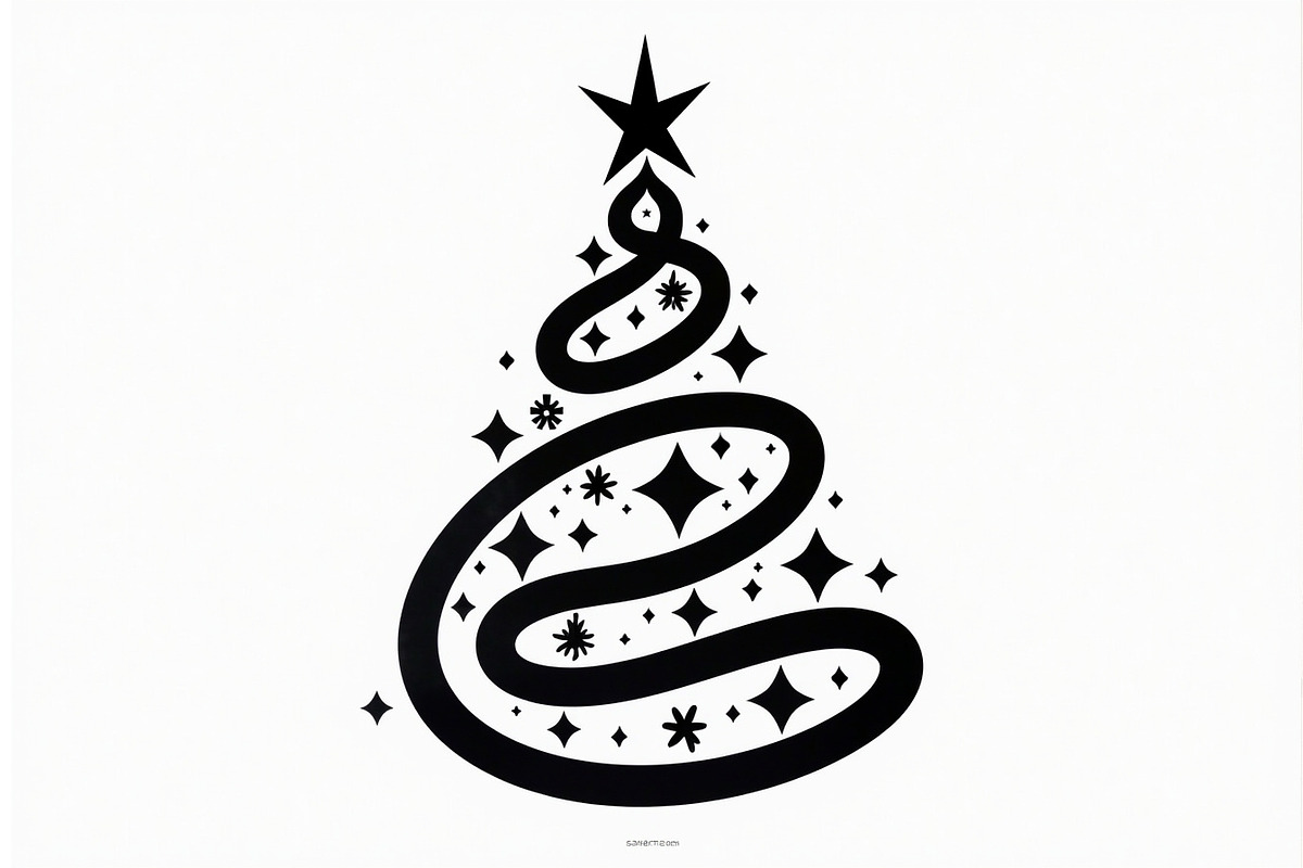 Elegant Christmas Window Bundle, an Illustration by hafijul (Photo 7 of 21)