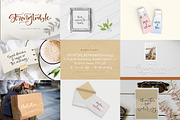 The brilliant fonts bundle, a Script Font by Franstudio (Thumbnail 8 of 20)