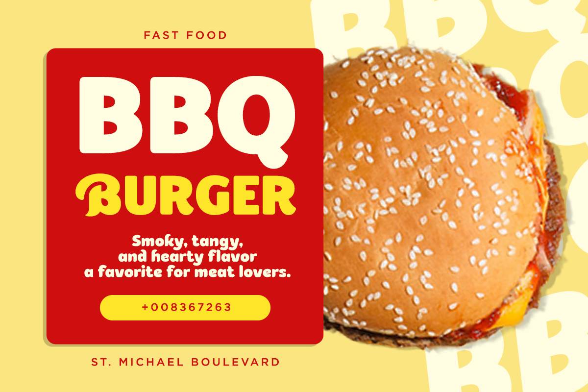 Fadone - Food Branding Font, a Sans Serif Font by RagamKata (Photo 5 of 10)