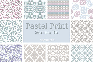 Silhouette of a floral pattern set, a Pattern Graphic by AlexZeL